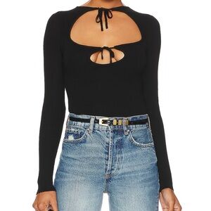 Revolve - Majorelle - Hailey Tie Front Sweater